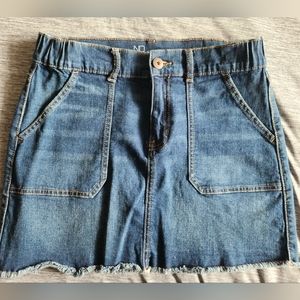 No Boundaries brand jean skirt.